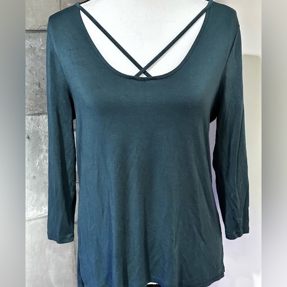 Lalila Jayde Tops - Laila Jayde Forest Green Shirt